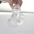 Bouteille de verre transparent de 700 ml